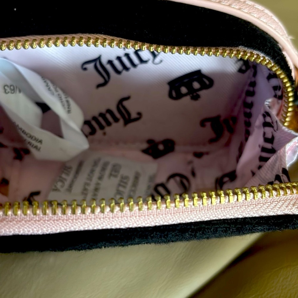 Juicy Couture Black and Pink Women's Mini Bag - Picture 5 of 5
